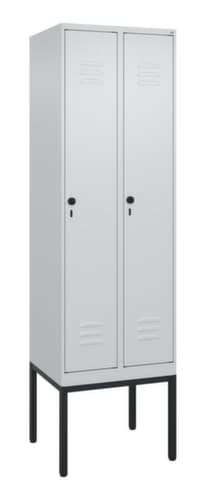 C+P Spind Classic Plus mit 2 Abteilen, Abteilbreite 300 mm