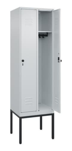 C+P Spind Classic Plus mit 2 Abteilen, Abteilbreite 300 mm