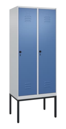 C+P Spind Classic Plus mit 2 Abteilen, Abteilbreite 400 mm