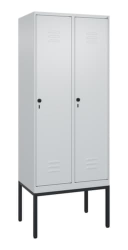 C+P Spind Classic Plus mit 2 Abteilen, Abteilbreite 400 mm