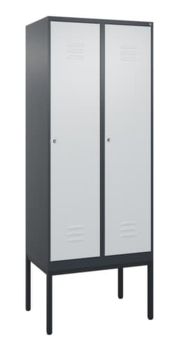 C+P Spind Classic Plus mit 2 Abteilen, Abteilbreite 400 mm
