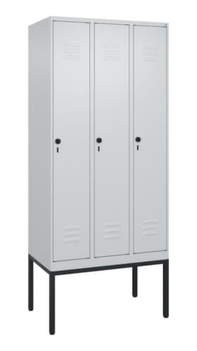 C+P Spind Classic Plus mit 3 Abteilen, Abteilbreite 300 mm