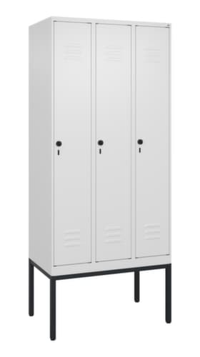 C+P Spind Classic Plus mit 3 Abteilen, Abteilbreite 300 mm