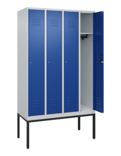 C+P Spind Classic Plus mit 4 Abteilen, Abteilbreite 300 mm