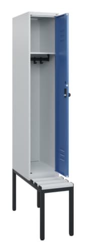 C+P Spind Classic Plus mit Sitzbank, Abteilbreite 300 mm