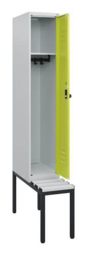 C+P Spind Classic Plus mit Sitzbank, Abteilbreite 300 mm