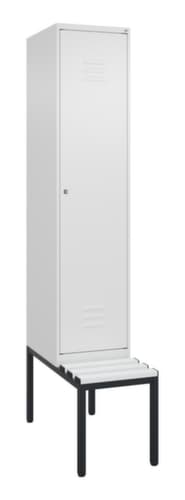 C+P Spind Classic Plus mit Sitzbank, Abteilbreite 400 mm