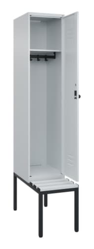 C+P Spind Classic Plus mit Sitzbank, Abteilbreite 400 mm