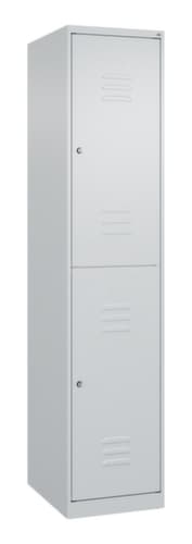 C+P Doppelstöckiger Spind Classic Plus, Abteilbreite 400 mm
