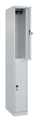 C+P Doppelstöckiger Spind Classic Plus, Abteilbreite 250 mm