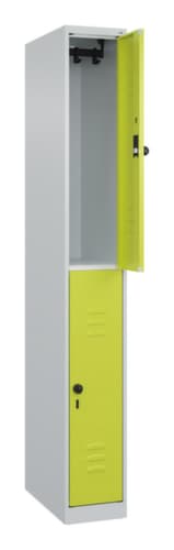 C+P Doppelstöckiger Spind Classic Plus, Abteilbreite 250 mm