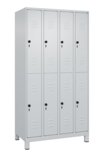 C+P Doppelstöckiger Spind Classic Plus, Abteilbreite 250 mm
