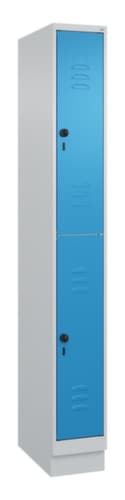 C+P Doppelstöckiger Spind Classic Plus, Abteilbreite 250 mm