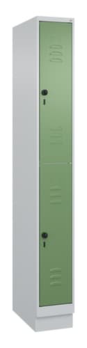 C+P Doppelstöckiger Spind Classic Plus, Abteilbreite 250 mm