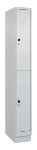 C+P Doppelstöckiger Spind Classic Plus, Abteilbreite 250 mm