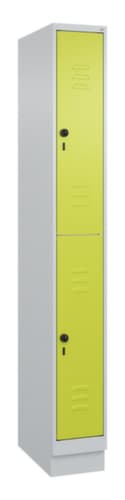 C+P Doppelstöckiger Spind Classic Plus, Abteilbreite 250 mm