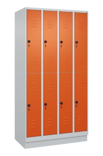 C+P Doppelstöckiger Spind Classic Plus, Abteilbreite 250 mm
