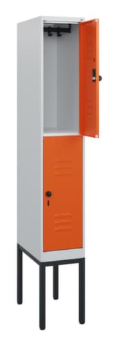 C+P Doppelstöckiger Spind Classic Plus, Abteilbreite 300 mm