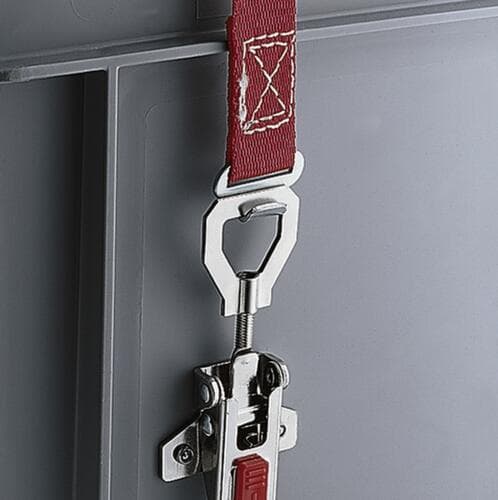 UN-zertifizierter Behälter mit Klappdeckel, Inhalt 75 l