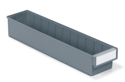 Treston Stabiler Regalkasten, grau, Tiefe 600 mm