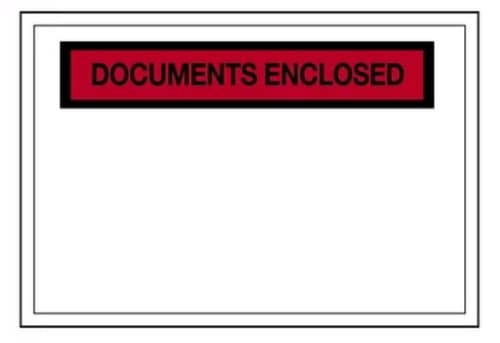 Dokumententasche "Documents enclosed", DIN A5