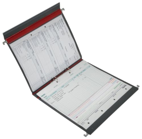 BOI Pflegemappe PMH2R zum Einhängen, grün