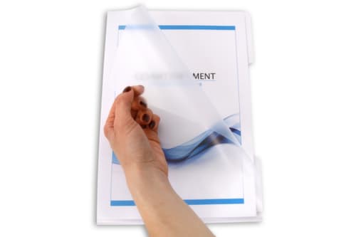 EICHNER Sichthülle 411/4 für Dokumente, transparent, DIN A4