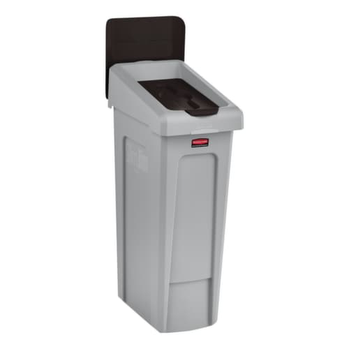 Rubbermaid Deckel Slim Jim® für Recycling-Station, braun
