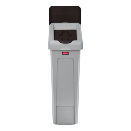 Rubbermaid Deckel Slim Jim® für Recycling-Station, braun