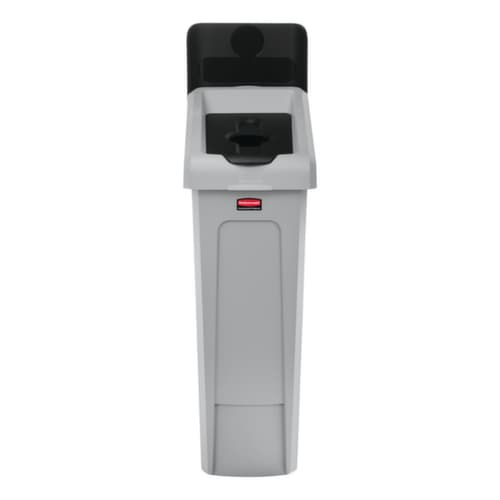 Rubbermaid Deckel Slim Jim® für Recycling-Station, schwarz