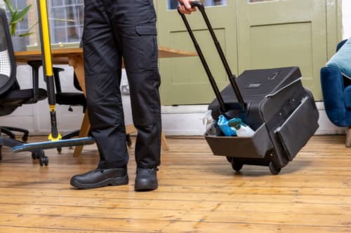 Rubbermaid Kompakter Reinigungstrolley Quick Cart
