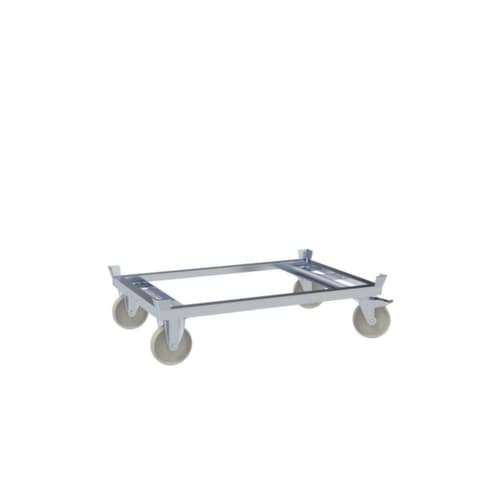Paletten-Fahrgestell, Traglast 1200 kg, Ladeflächenlänge 1200 mm