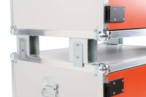 Cemo Explosionsgeschützter Lithium-Ionen-Lagerschrank lockEX 8/5 unterfahrbar, Höhe x Breite x Tiefe 520 x 800 x 660 mm