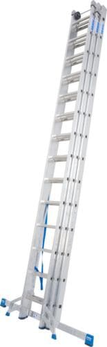 Krause Mehrzweckleiter, 3 x 14 profilierte Sprossen