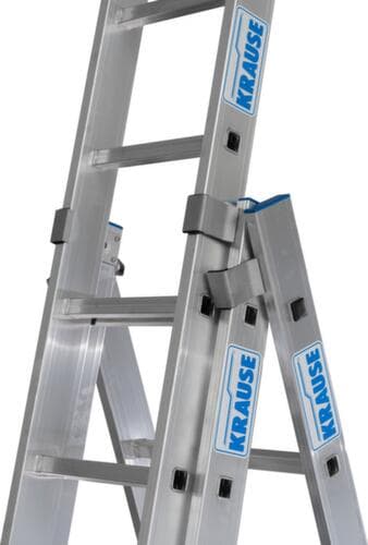 Krause Mehrzweckleiter, 3 x 14 profilierte Sprossen