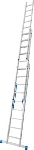 Krause Mehrzweckleiter, 3 x 9 profilierte Sprossen