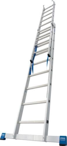 Krause Mehrzweckleiter, 3 x 9 profilierte Sprossen