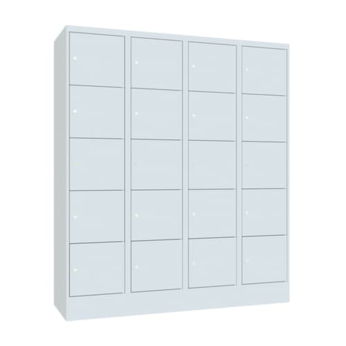 PAVOY Schließfachschrank Basis, 20 Fächer