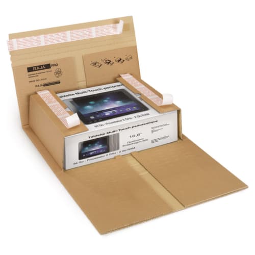 Buchverpackung verstärkt RAJA 325 x 250 x 10/90 mm