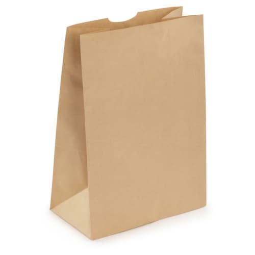 Kraftpapierbeutel mit Blockboden 300 x 180 x 430 mm