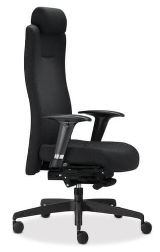 ROVO-CHAIR Bürodrehstuhl ROVO XP 4030 S1 0-39 mit Kopfstütze, schwarz