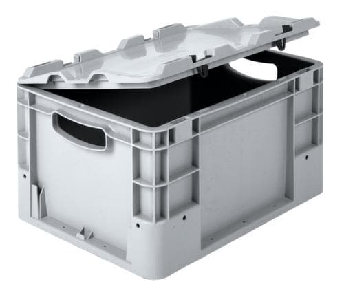 Industrie-Stapelbehälter, blau, Inhalt 40 l