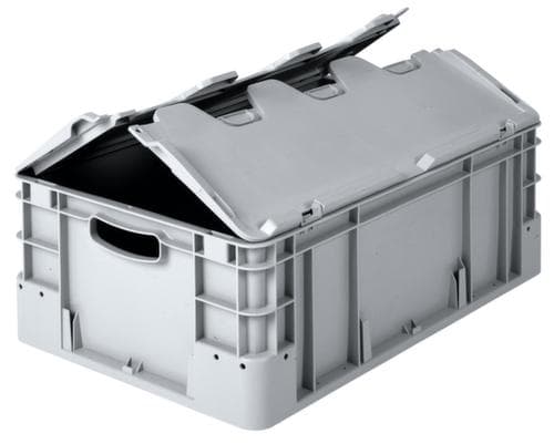 Industrie-Stapelbehälter, blau, Inhalt 40 l