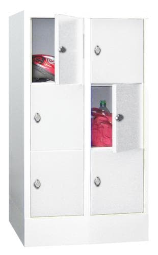 PAVOY Schließfachschrank Basis, 6 Fächer