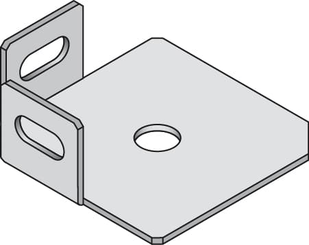 hofe Fußplatte für Systemregal