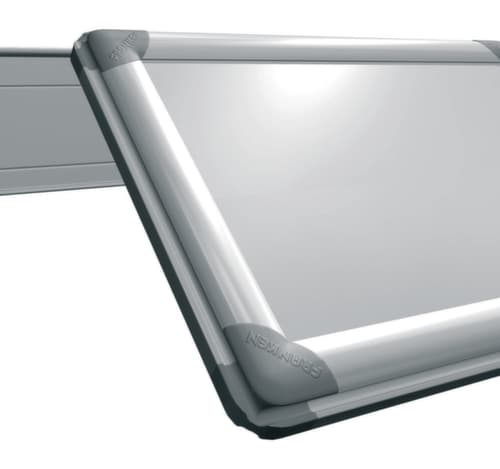 Franken Whiteboard für Wandschienen-System, Höhe x Breite 1000 x 2000 mm