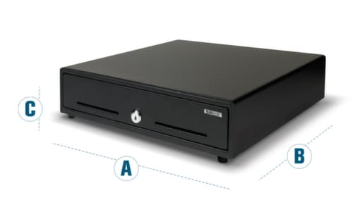 Safescan Kassenlade SD-3540, Höhe x Länge x Breite 105 x 350 x 405 mm