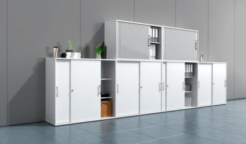 Büro-Schiebetürenschrank Sina