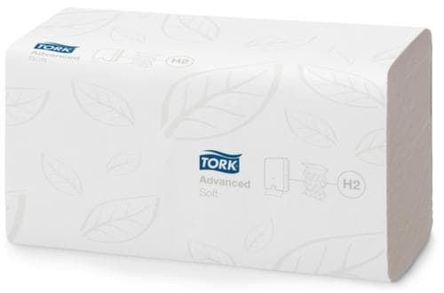 Tork 2-lagige Papierhandtücher aus Recyclingtissue