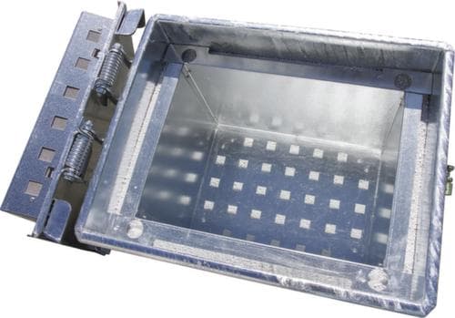 Bauer Lithium-Ionen Lagerbehälter LIL220 mit Brandschutz-Füllmaterial, Inhalt 220 l